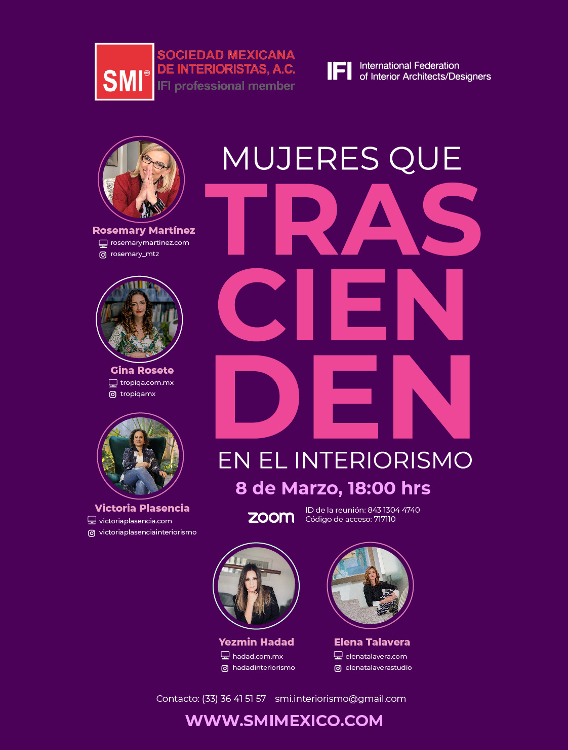 Mujeres que Trascienden en el Interiorismo Mujeres que Trascienden en el Interiorismo